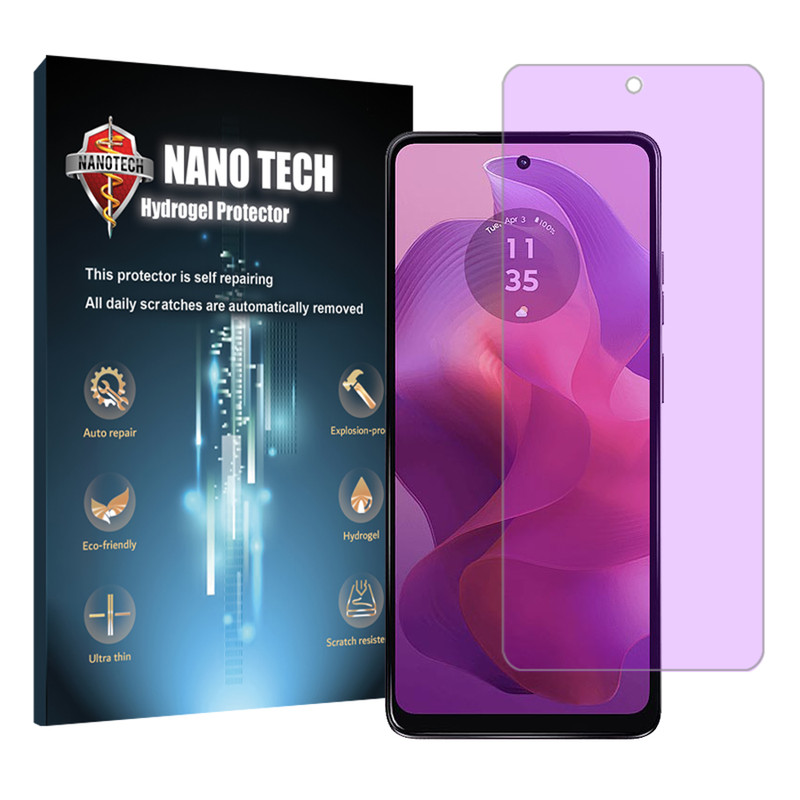 محافظ صفحه نمایش آنتی پرپل نانو تک مناسب برای گوشی موبایل موتورولا Moto G24