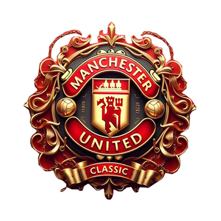 استیکر پارچه و لباس پاد آفرین مدل منچستر یونایتد کد 3884