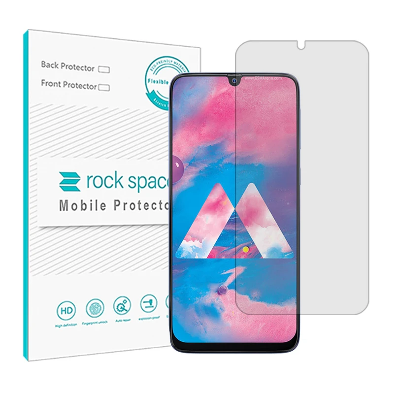 محافظ صفحه نمایش شفاف راک اسپیس مدل HyGEL مناسب برای گوشی موبایل سامسونگ Galaxy M30
