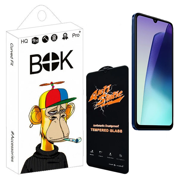 محافظ صفحه نمایش بوک مدل Antistatic Iron مناسب برای گوشی موبایل شیائومی Poco C85