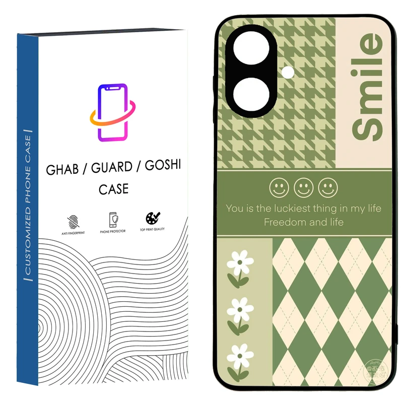 کاور قاب گارد گوشی طرح دخترانه کد 48 - TPU مناسب برای گوشی موبایل سامسونگ Galaxy A06