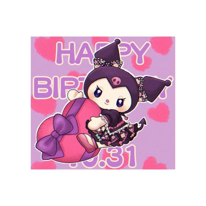 استیکر پارچه و لباس پاد آفرین مدل کارتونی کورومی کد 690