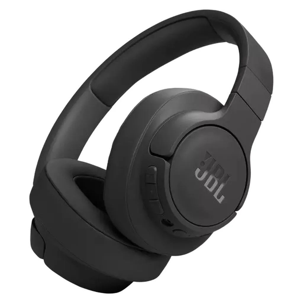 هدفون بلوتوثی جی بی ال مدل Tune 770 NC با نویز کنسلینگ فعال (ANC)، نویز کنسلینگ میکروفون (ENC)، درگاه شارژ USB Type-C، امکان اتصال از طریق جک 3.5 میلی متری صدا، دارای میکروفون داخلی و قابلیت اتصال به دو دستگاه به‌طور همزمان