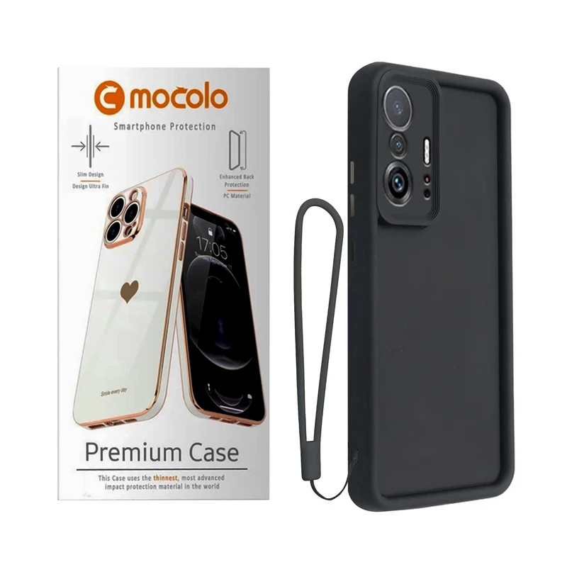 کاور موکولو مدل Silicone Puffer Strap مناسب برای گوشی موبایل شیائومی 11T/ 11T Pro به همراه بند