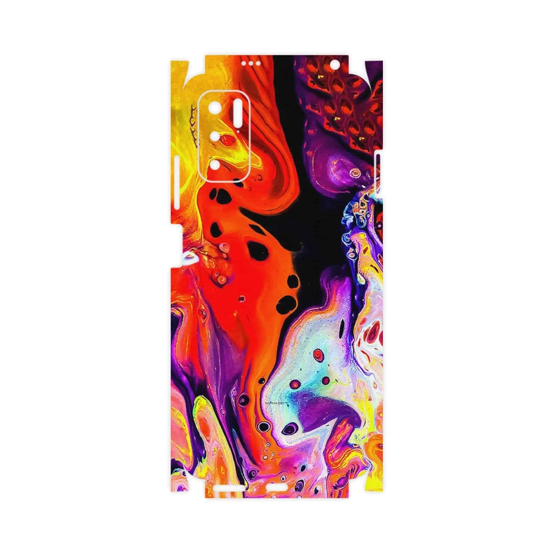 برچسب پوششی ماهوت مدل Abstract Oil Art-FullSkin مناسب برای گوشی موبایل شیائومی Redmi Note 10 5G