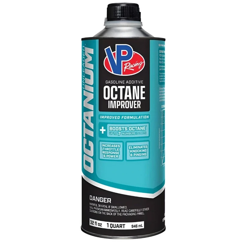 اکتان بوستر و مکمل سوخت وی پی ریسینگ فیولز مدل Unleaded حجم 946 میلی لیتر