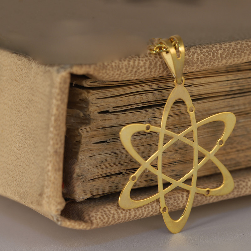 آویز گردنبند طلا 18 عیار زنانه الن نار مدل   ELN10443