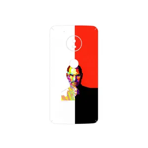 MAHOOT Collage of Steve Jobs 1 Cover Sticker for Motorola Moto G5