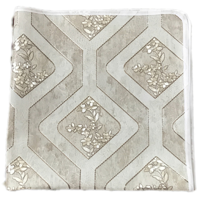 سفره 2 نفره مدل لوتوس طرح پشت نخی سایز 70×70 سانتی متر کد 05
