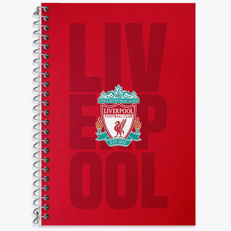دفتر لغت 50 برگ خندالو طرح لیورپول (Liverpool) کد F6894