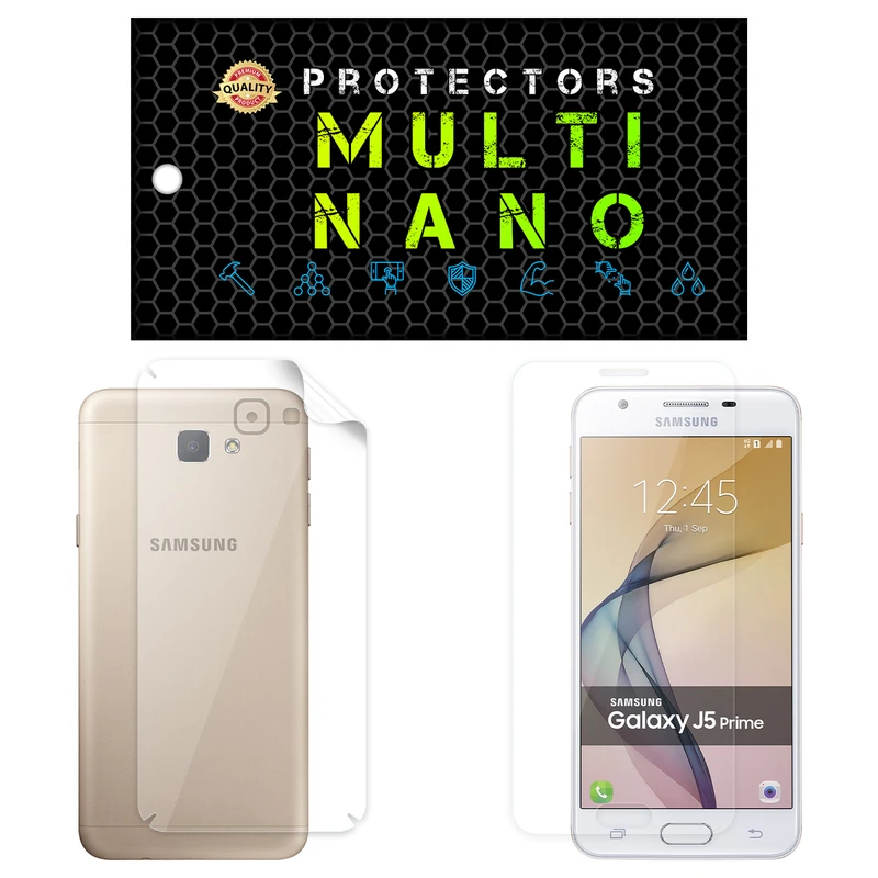  محافظ صفحه نمایش مولتی نانو مدل X-SFT مناسب برای گوشی موبایل سامسونگ Galaxy J5 Prime به همراه محافظ پشت