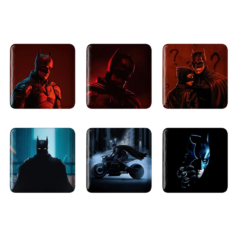 مگنت خندالو طرح بتمن Batman کد 1653B مجموعه 6 عددی