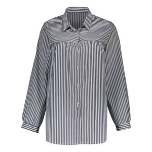 شومیز آستین بلند یقه برگردان زنانه مدل آتوسا