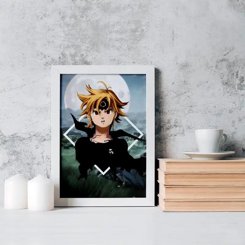 تابلو خندالو مدل ملیوداس انیمه هفت گناه کبیره کد 17519