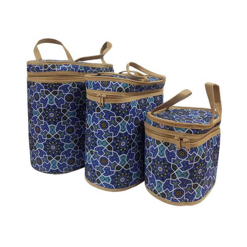 ساک پیک نیک مدل اسلیمی مجموعه 3 عددی 