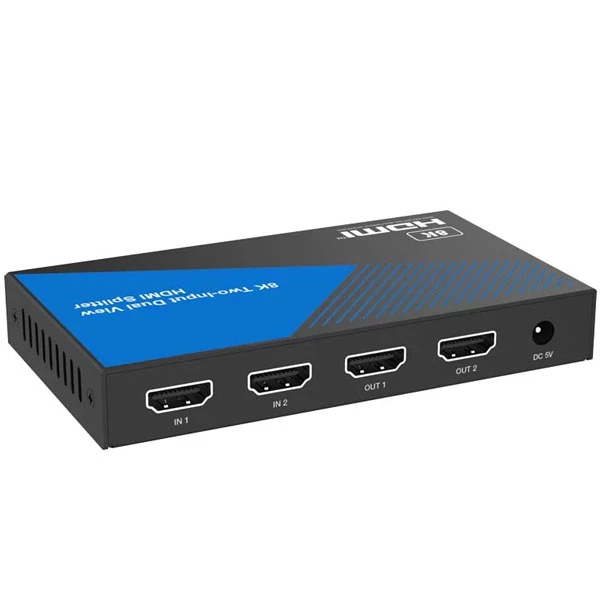 سوئیچ 2 پورت HDMI مدل FN-S821 V2.1 8K