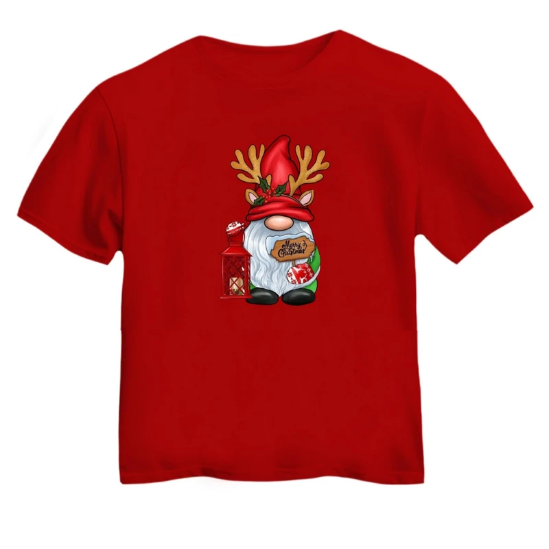 تی شرت آستین کوتاه بچگانه مدل بابانوئل کریسمس کد 36