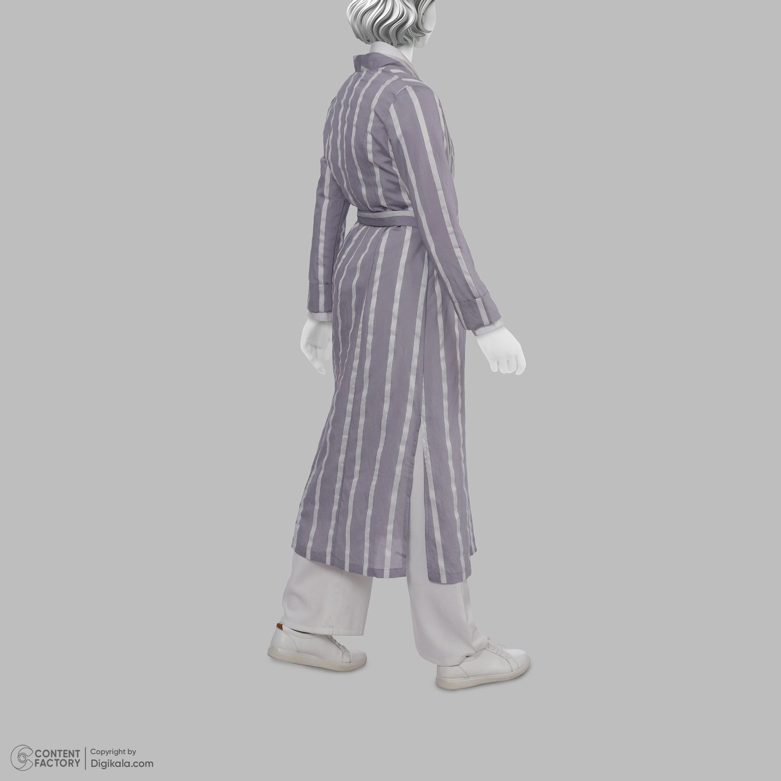 مانتو زنانه کیکی رایکی مدل BB01183-040 -  - 9