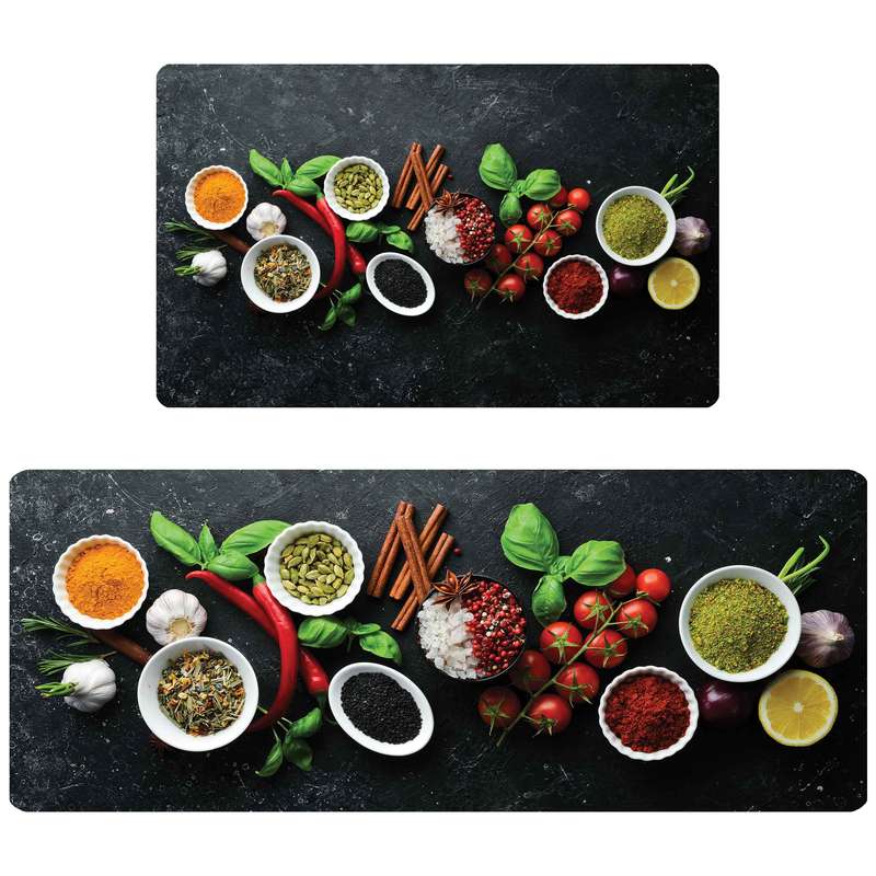 پادری مدل آشپزخانه رویه مخمل طرح ترک کد 2632 مجموعه دو عددی