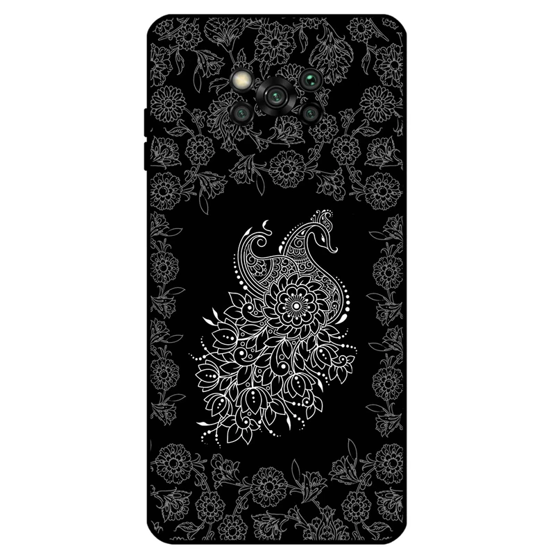 کاور مگافون طرح ققنوس مدل 7425 مناسب برای گوشی موبایل شیائومی Poco X3 / X3 NFC / X3 Pro