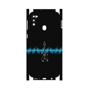 MAHOOT Electric Guitar-FullSkin Cover Sticker for Samsung Galaxy M21  2021 Edition