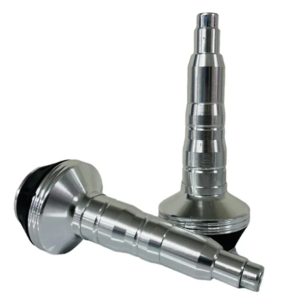 پروتکشن بدنه موتور سیکلت وارون مدل گوشکوبی CNC کد B-42-SLVR بسته 2 عددی