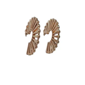 گوشواره زنانه مدل پنجره ای حلقه ای