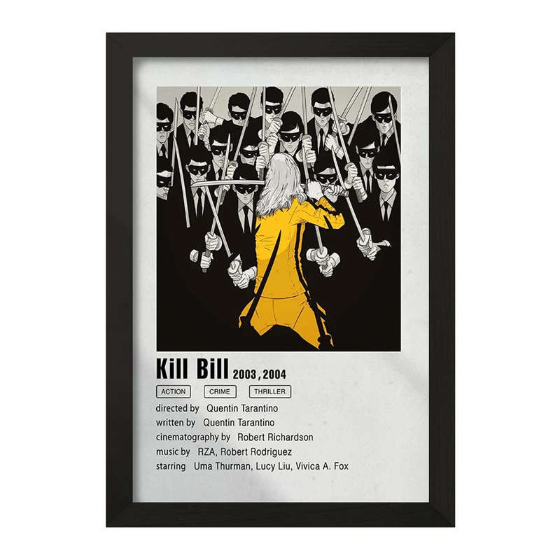 تابلو خندالو مدل بیل را بکش (Kill Bill) کد F11919