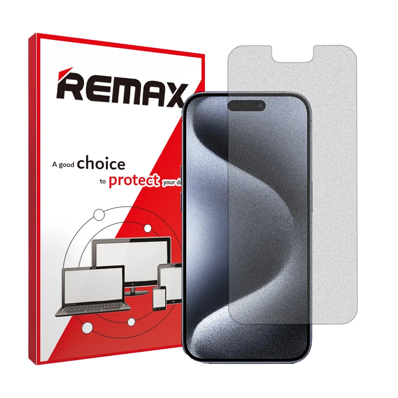 محافظ صفحه نمایش مات ریمکس مدل HyMTT مناسب برای گوشی موبایل اپل iPhone 15 Pro Max