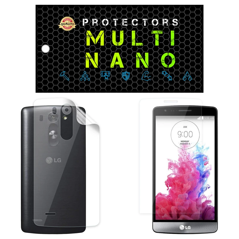 محافظ صفحه نمایش مولتی نانو مدل X-SFT مناسب برای گوشی موبایل ال جی G3 Mini به همراه محافظ پشت