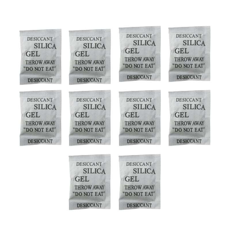 رطوبت گیر سیلیکا ژل مدل RH1 وزن 1 گرم بسته 10 عددی