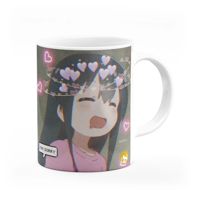 ماگ هومرو طرح دخترونه فانتزی کاوایی مدل MG7798