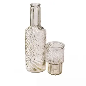 بطری و لیوان طرح ویوا کد 25