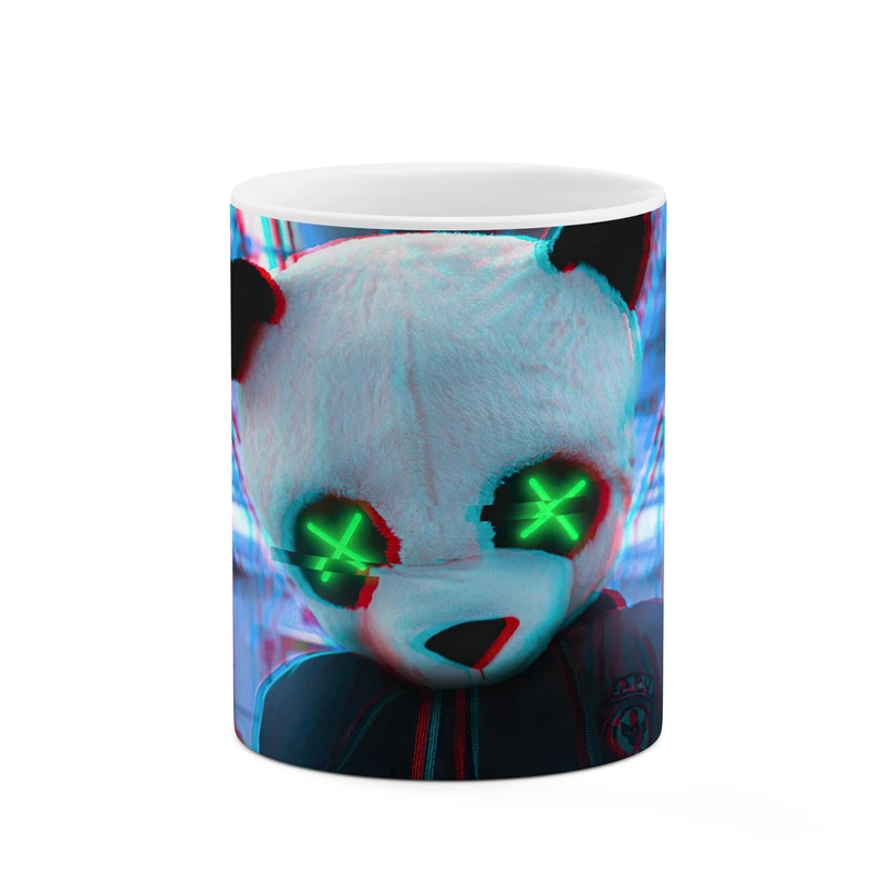 ماگ کاکتی طرح عروسک چشم ضربدر کد mgp10655