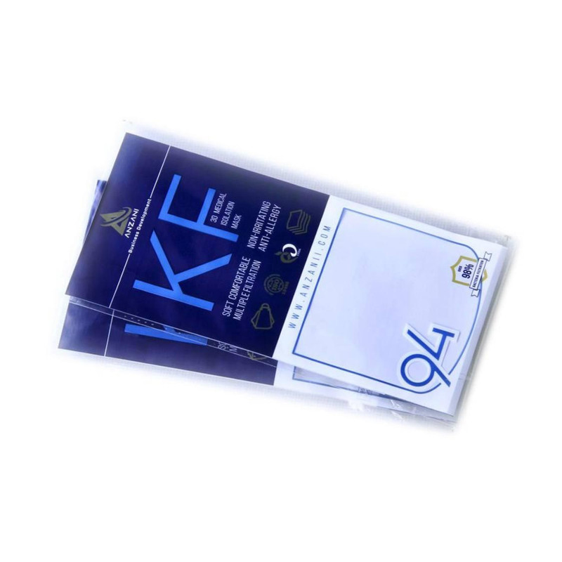 ماسک تنفسی انزانی مدل سه بعدی R01 بسته 5 عددی