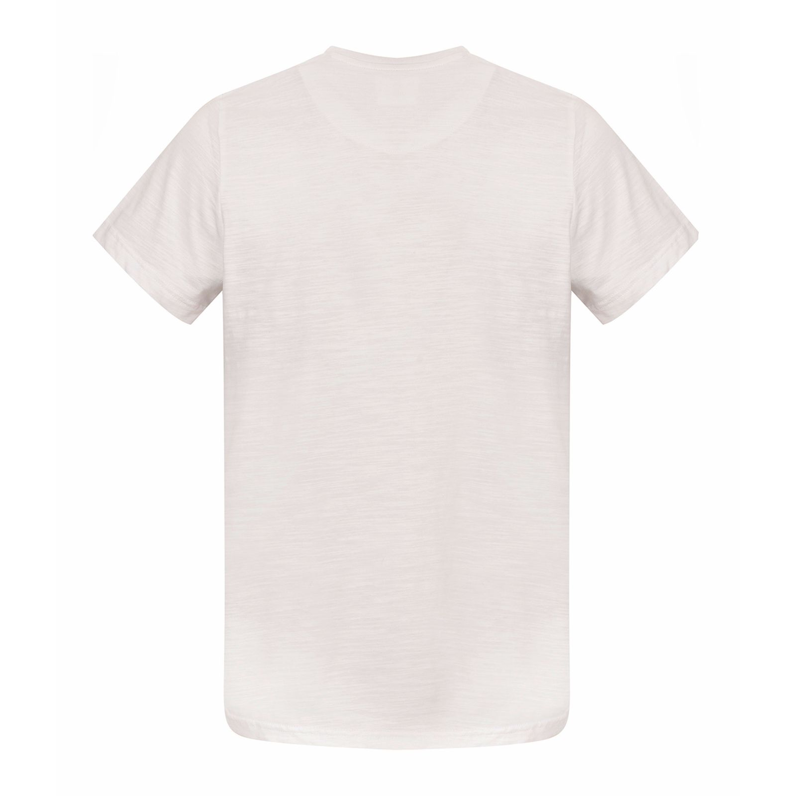 تی شرت آستین کوتاه مردانه بادی اسپینر مدل 3438 کد 1 رنگ سفید -  - 2