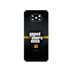 MAHOOT Gta-Game Cover Sticker for Xiaomi Poco X3 NFC