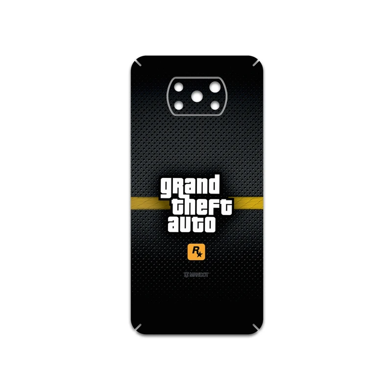 برچسب پوششی ماهوت مدل Gta-Game مناسب برای گوشی موبایل شیائومی Poco X3 NFC