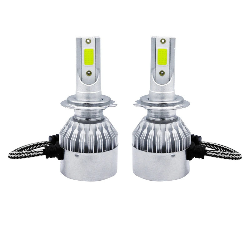 لامپ هدلایت خودرو مدل C6 پایه H11 بسته 2 عددی