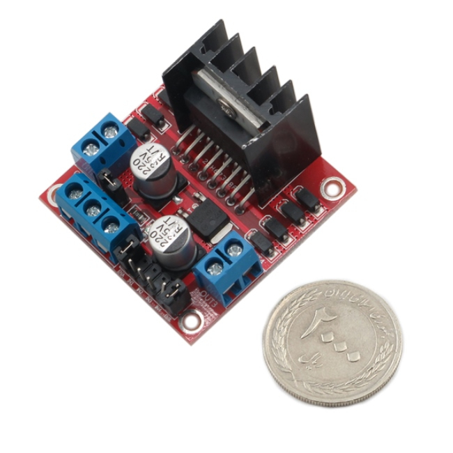 ماژول درایور موتور مدل L298