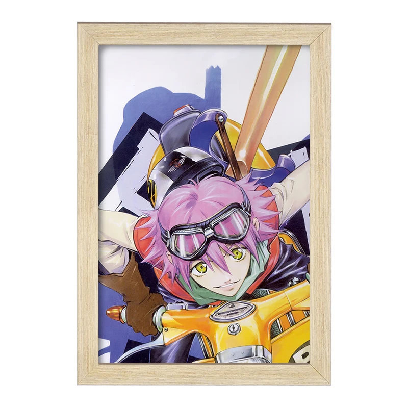 تابلو خندالو مدل هاروکو انیمه فولی کولی Fooly Cooly  کد 23556