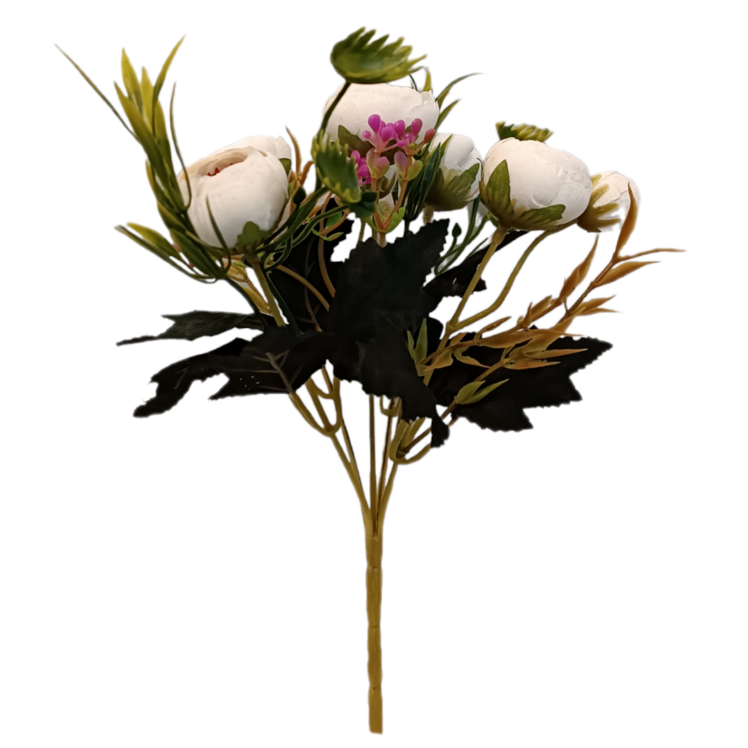نقد و بررسی گل مصنوعی مدل بوته نسترن 8 گل توسط خریداران