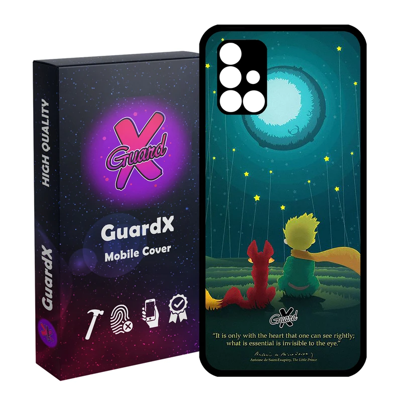 کاور گارد ایکس طرح Little Prince مدل Glass10053 مناسب برای گوشی موبایل سامسونگ Galaxy A51 5G