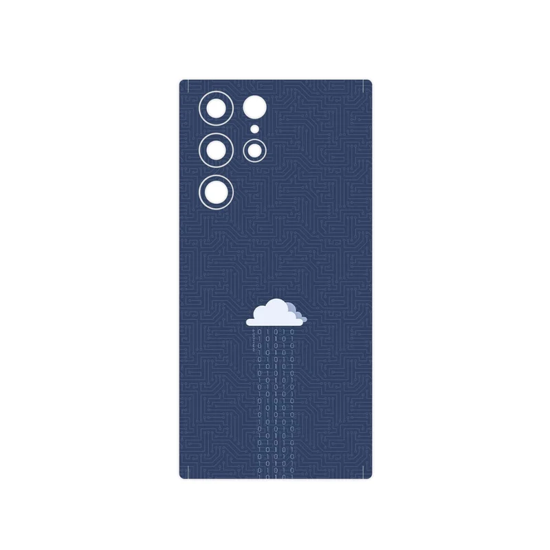 برچسب پوششی ماهوت مدل Minimal Data Cloud مناسب برای گوشی موبایل سامسونگ Galaxy S22 Ultra 5G