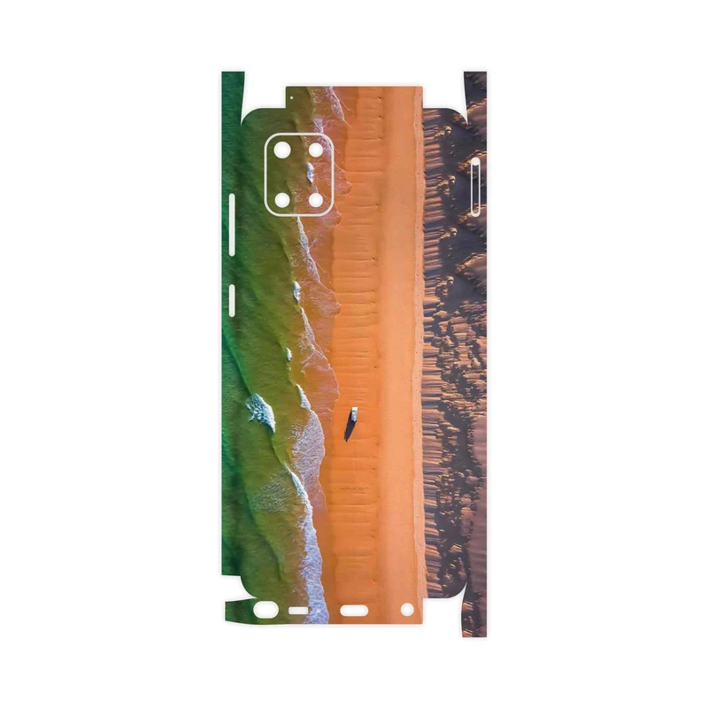 برچسب پوششی ماهوت مدل Beach and Green Sea-FullSkin مناسب برای گوشی موبایل سامسونگ Galaxy Note 10 Lite