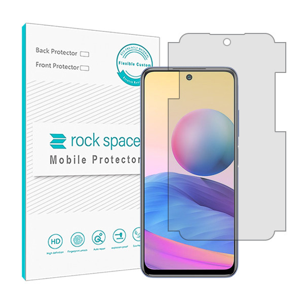 محافظ صفحه نمایش  شفاف راک اسپیس مدل HyGEL مناسب برای گوشی موبایل شیائومی Redmi Note 10 5G