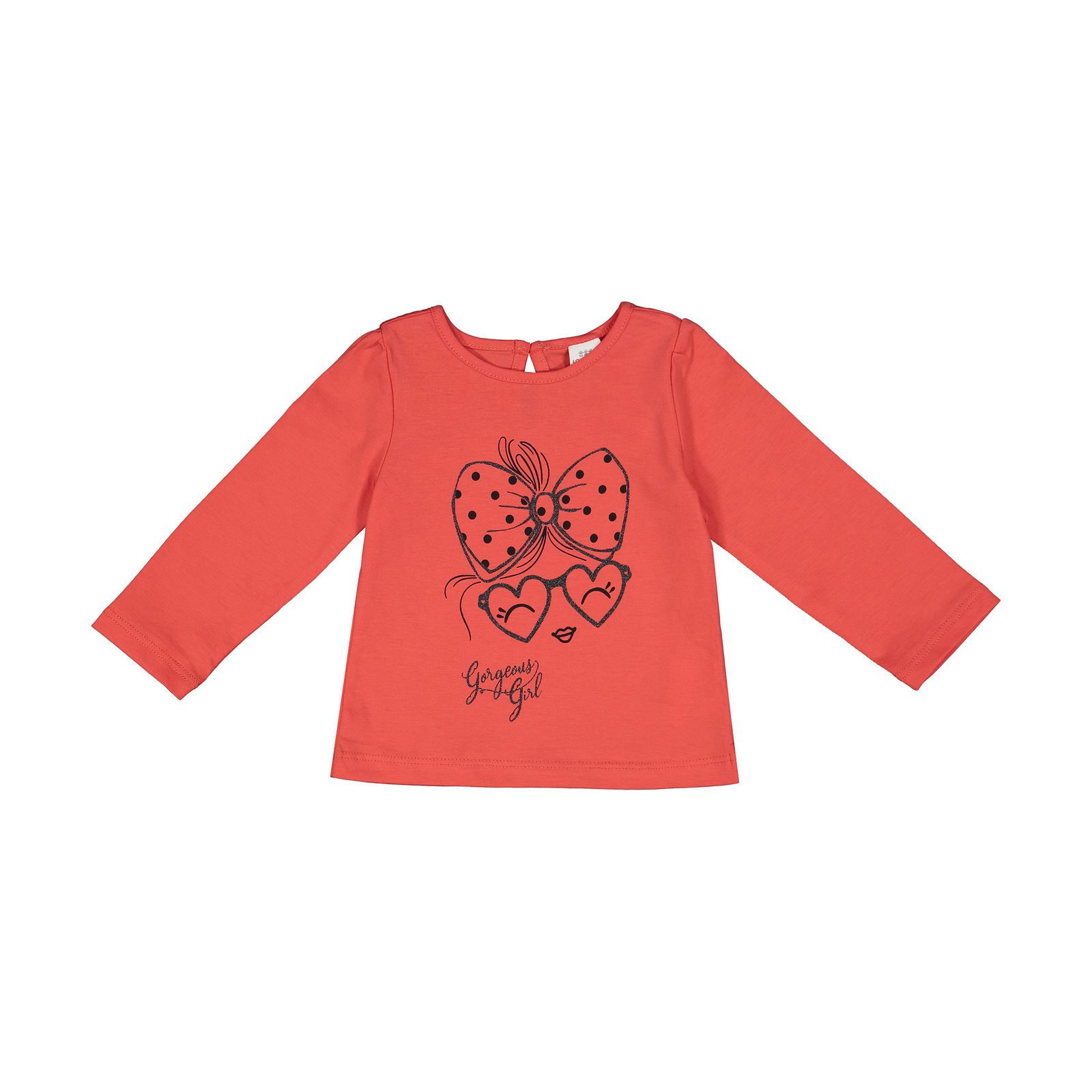 تی شرت نوزادی دخترانه ال سی وایکیکی مدل 1S15411Z1-HMW-BRIGHTRED -  - 1