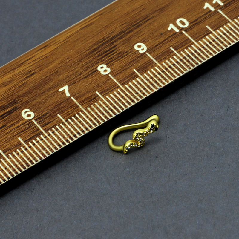 پیرسینگ بینی زنانه پایتخت مدل PS679_A پیرسینگ بینی زنانه پایتخت مدل PS679_A