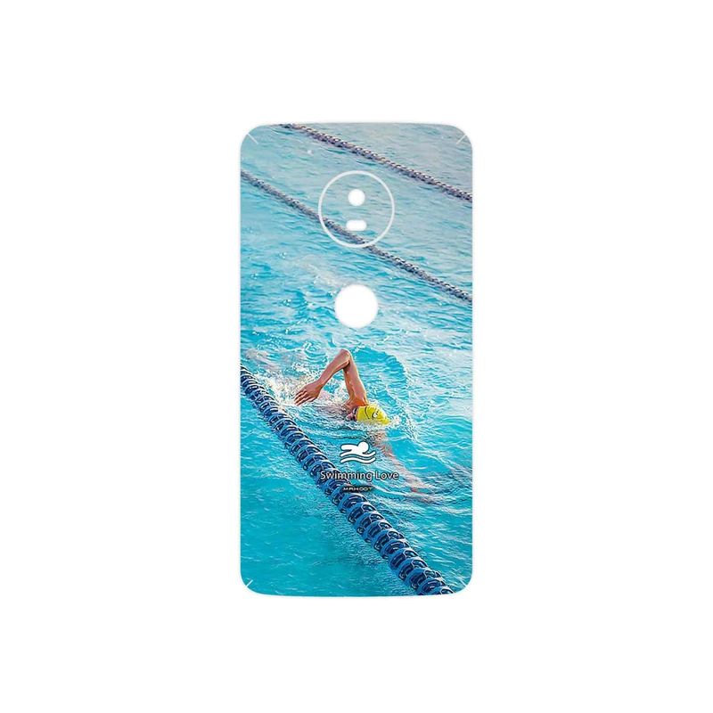 برچسب پوششی ماهوت مدل Swimming مناسب برای گوشی موبایل موتورولا Moto G5