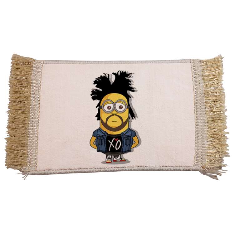 فرش ماشینی دیوارکوب مدل مینیون کد 71